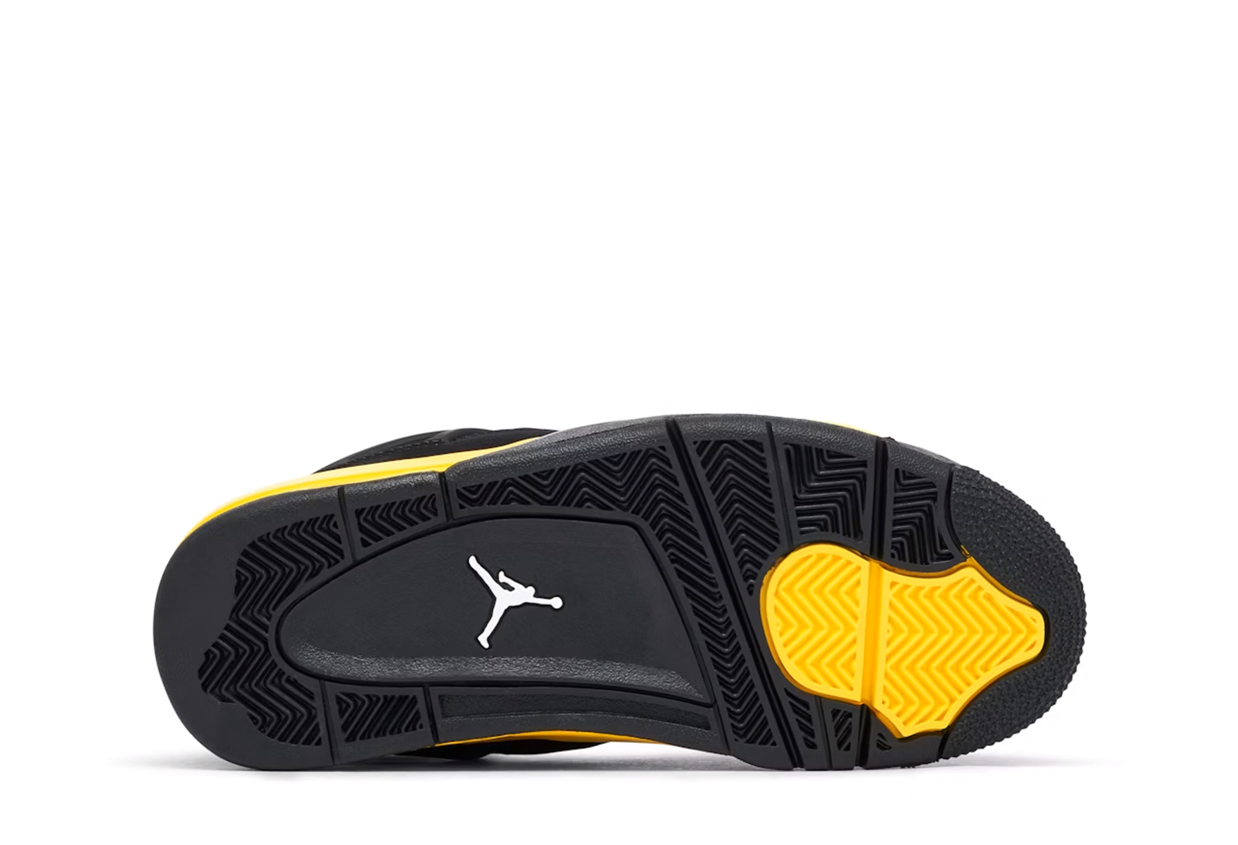 Air Jordan 4 Retro GS 'Thunder' (2023) Black/Tour Yellow sneaker – authenticated on KLEKT