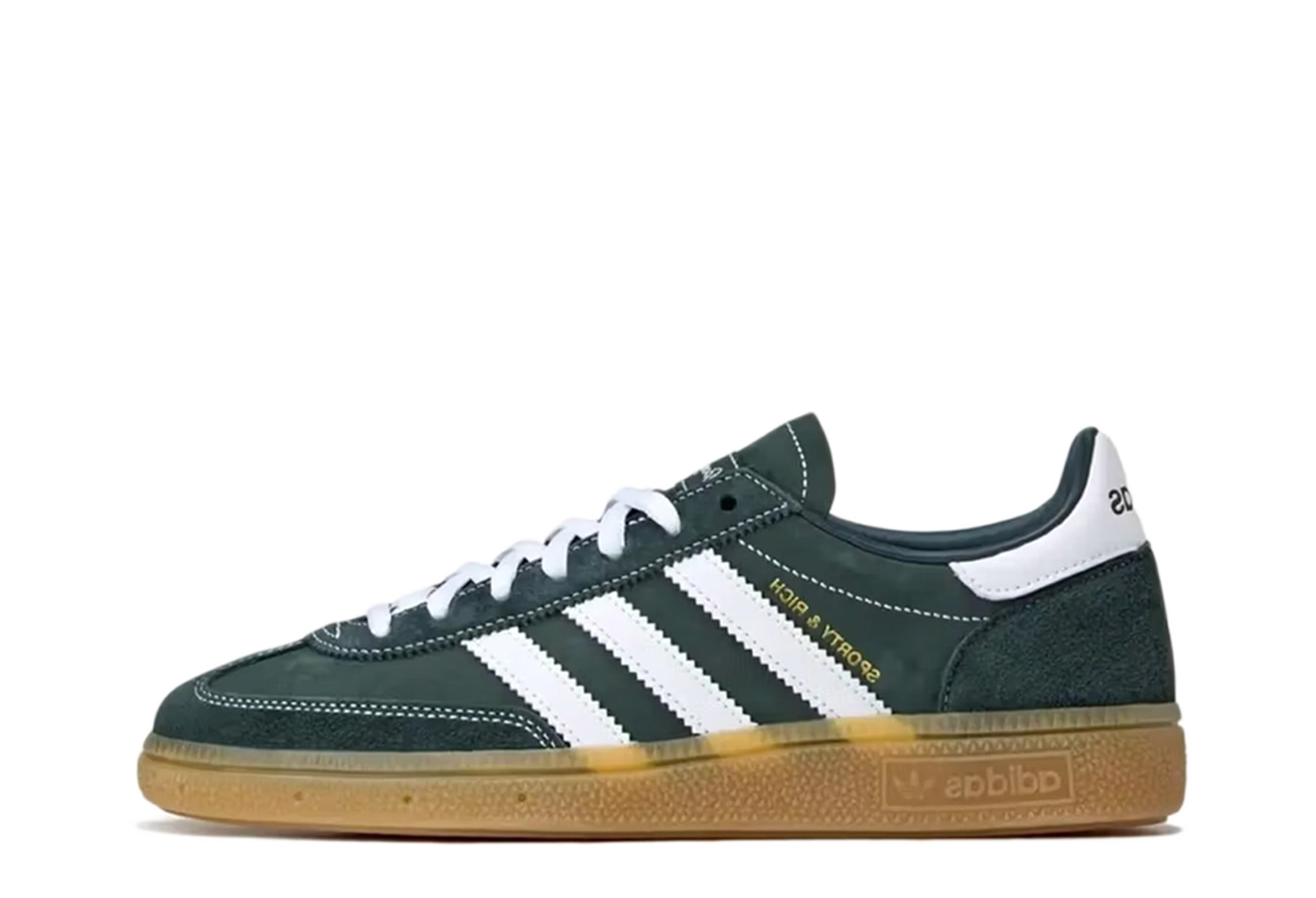 Adidas x Sporty & Rich Handball Spezial 'Dark Green' (2025) Dark Green/Cloud White/Gum 3 sneaker – authenticated on KLEKT