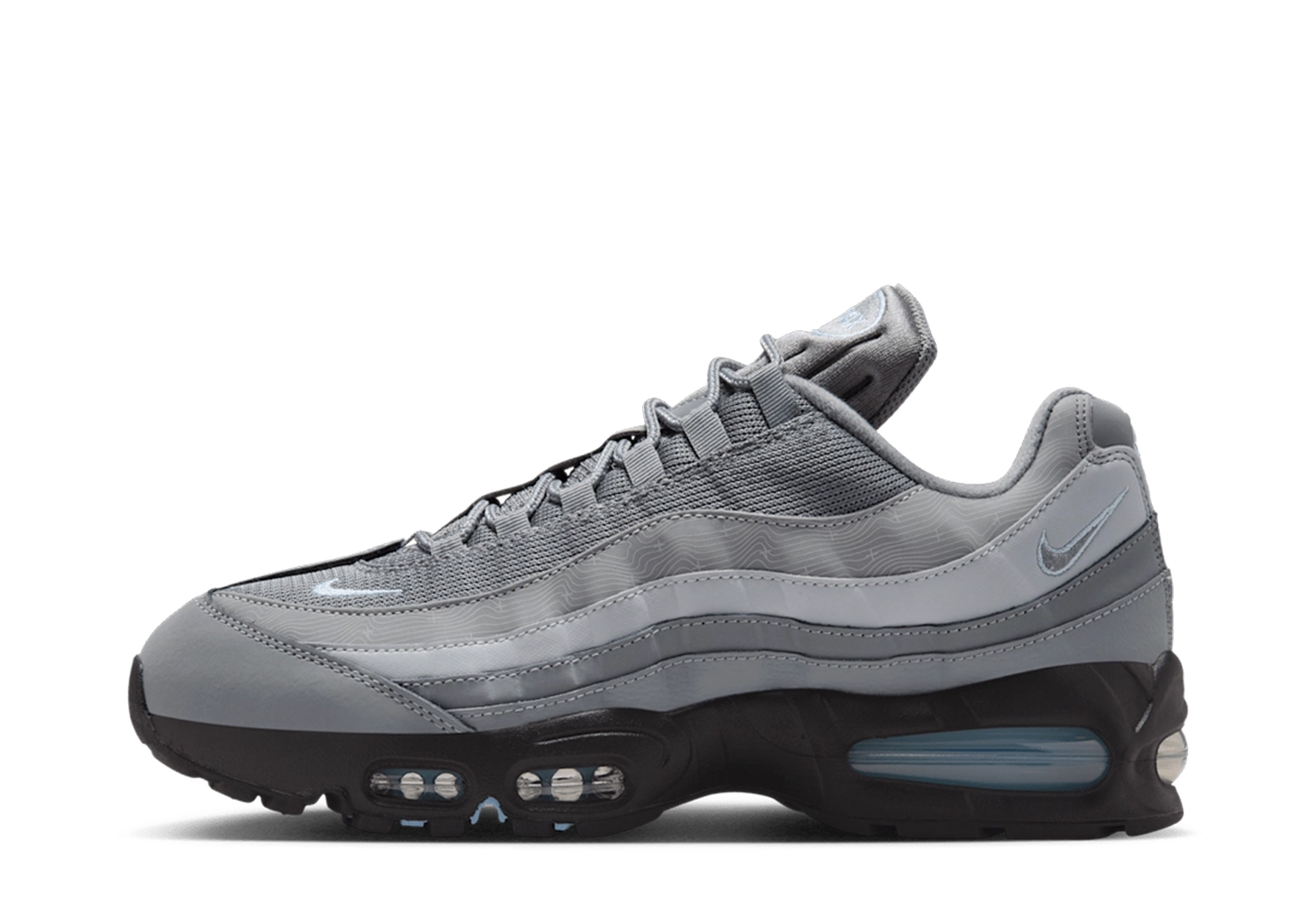 Nike Air Max 95 'Cool Grey & Psychic Blue' (2025) Cool Grey/Psychic Blue/Black sneaker – authenticated on KLEKT