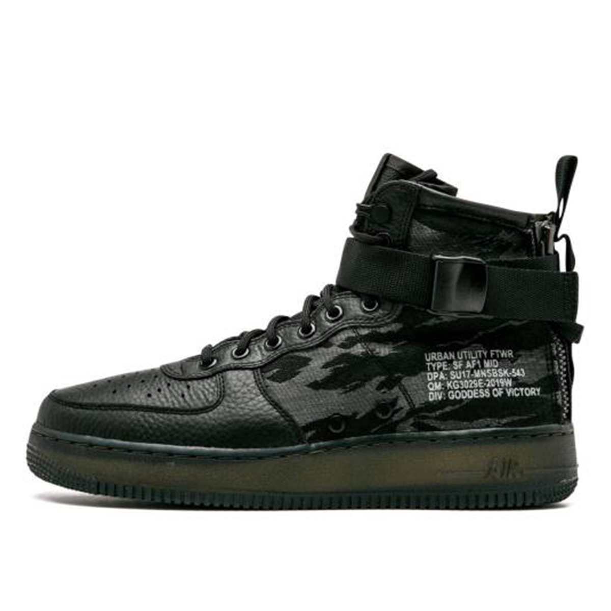 Nike Special Field Air Force 1 Mid Tiger Camo Black Cargo Khaki sneaker – authenticated on KLEKT