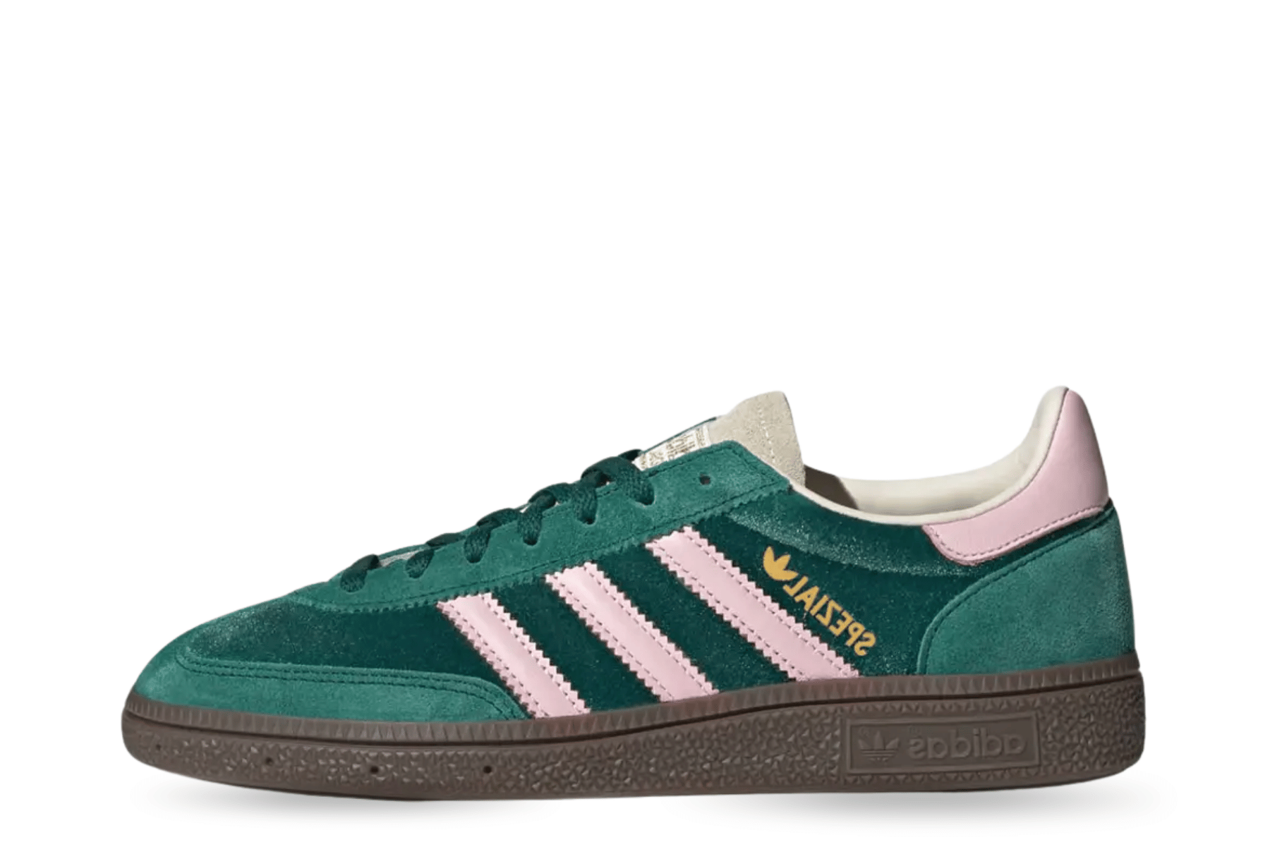 Adidas Handball Spezial WMNS 'Green Clear Pink' (2024) GREEN/CLEAR PINK sneaker – authenticated on KLEKT