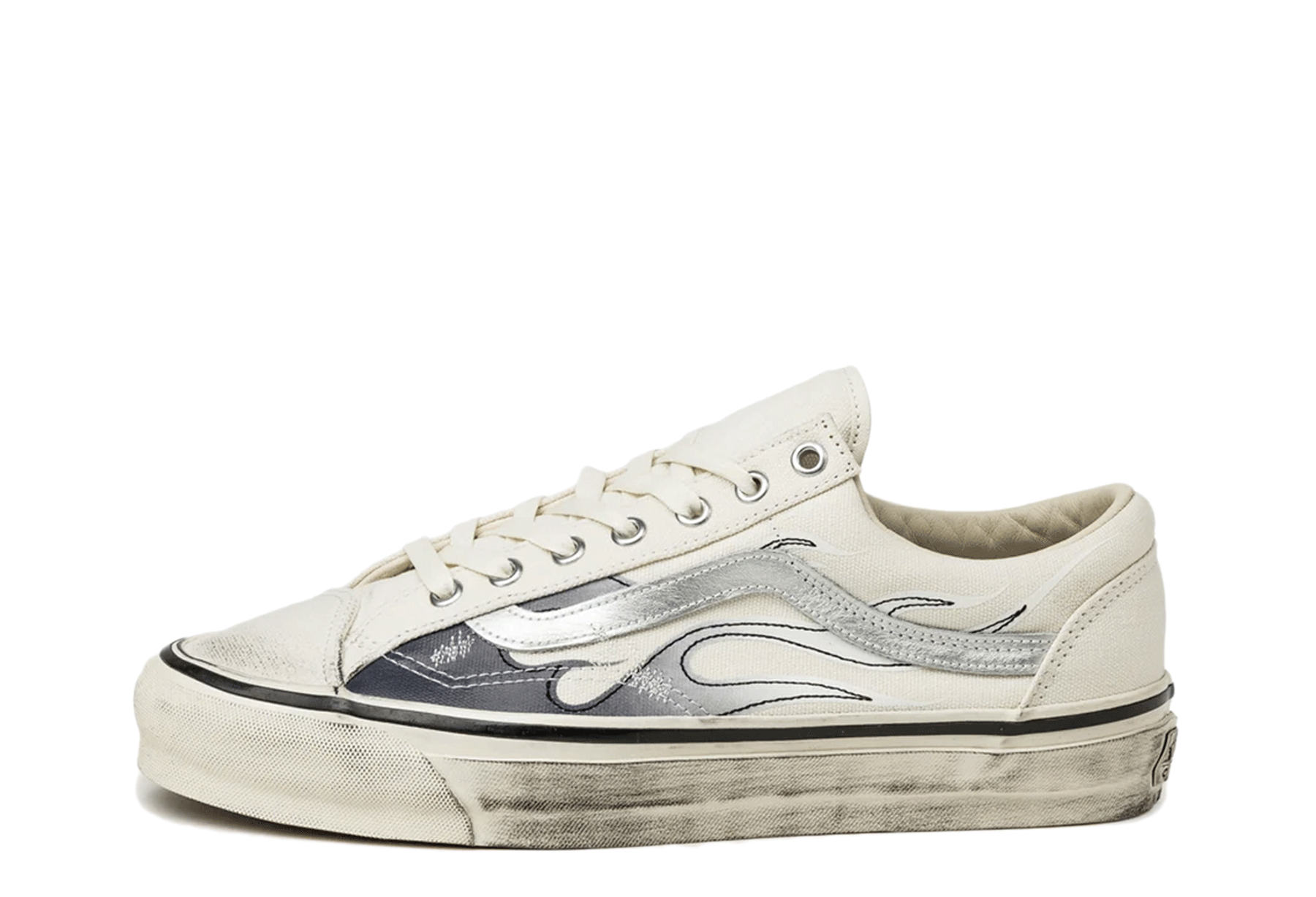 Vans Old Skool 36 LX 'White Archive Flame' (2026) Marshmallow sneaker – authenticated on KLEKT