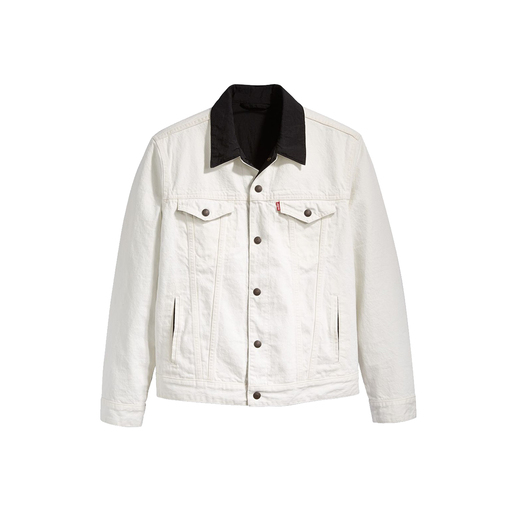 x Levi's Reversible Trucker Jacket White (2018) Brand New