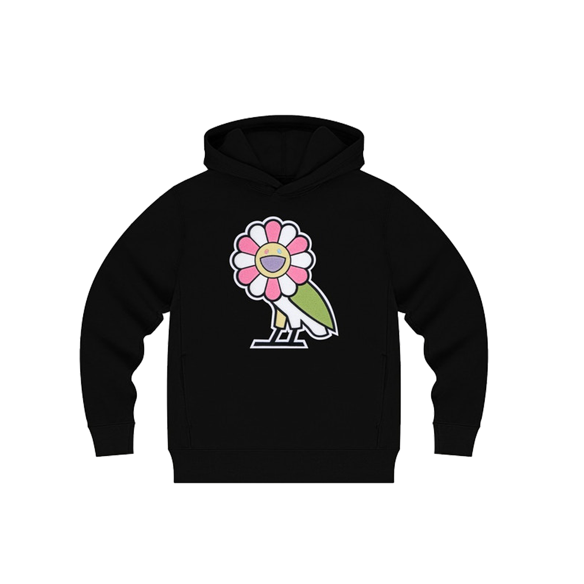 Takashi Murakami x OVO Surplus Flower Owl Hoodie Black (FW19) sneaker – authenticated on KLEKT