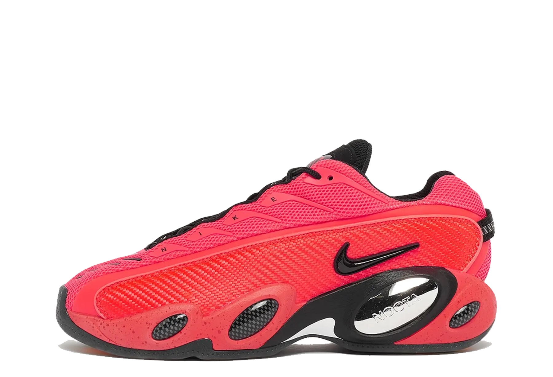 Nike x NOCTA Glide 'Bright Crimson' (2023) Bright Crimson/Black/Black/Chrome sneaker – authenticated on KLEKT