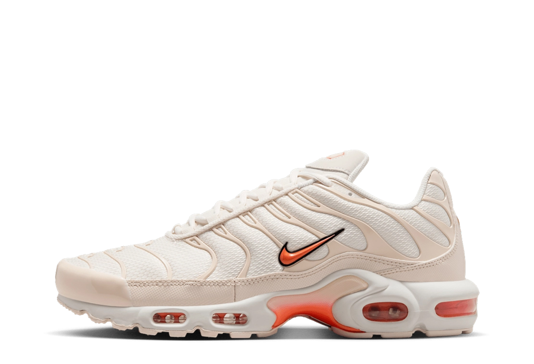 Nike Air Max Plus 'Light Orewood Brown & Safety Orange' (2025) Phantom/Light Orewood Brown/Zwart/Safety Orange sneaker – authenticated on KLEKT