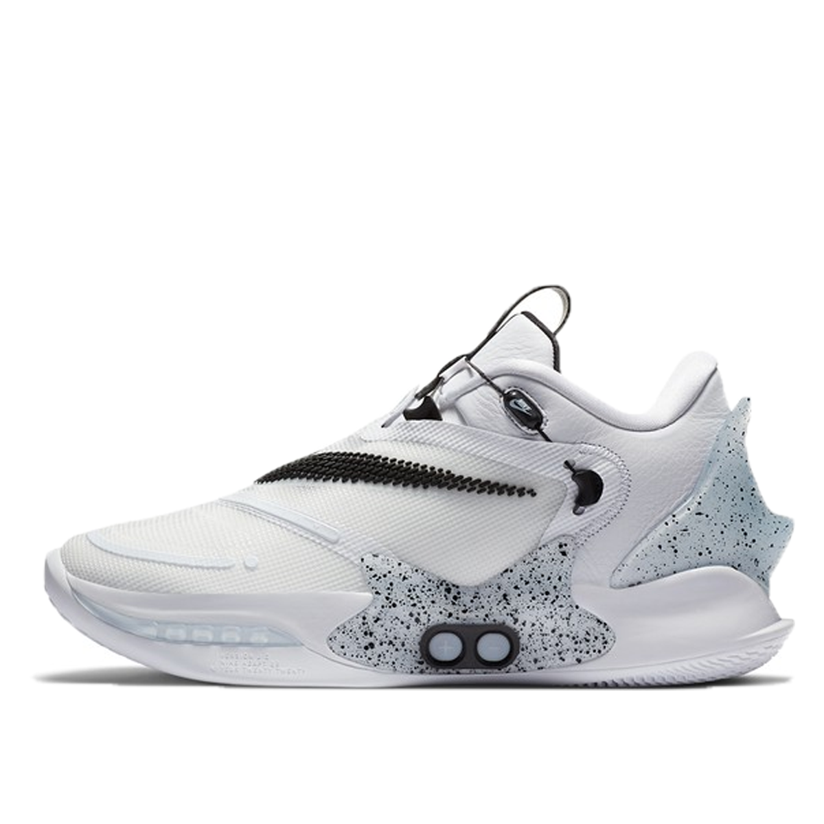 Nike Adapt BB 2.0 Oreo (EU Charger) WHITE/BLACK/CEMENT GREY sneaker – authenticated on KLEKT