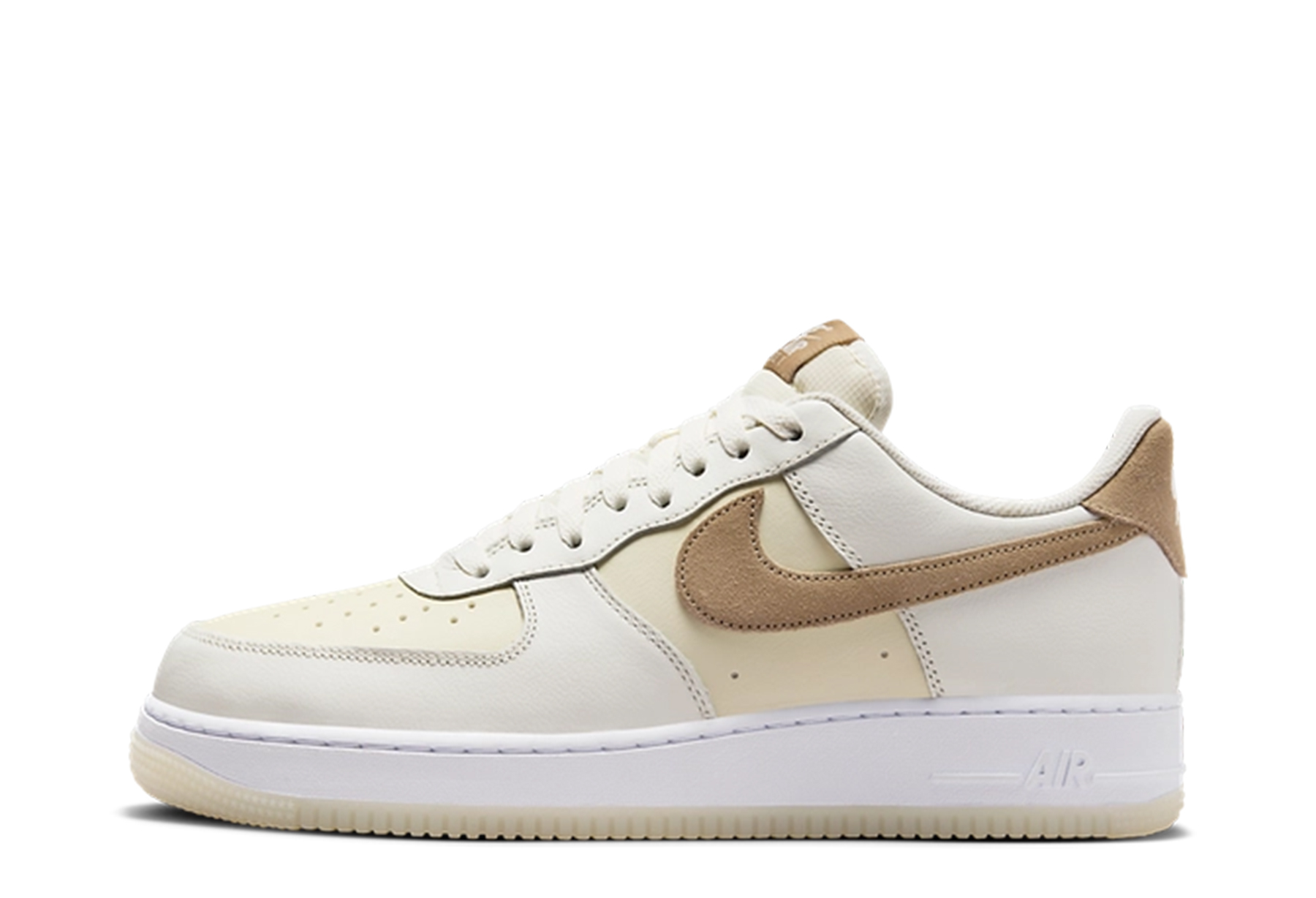 Nike Air Force 1 ’07 LV8 'Coconut Milk & Khaki' (2024`) Sail/Coconut Milk/White/Khaki sneaker – authenticated on KLEKT