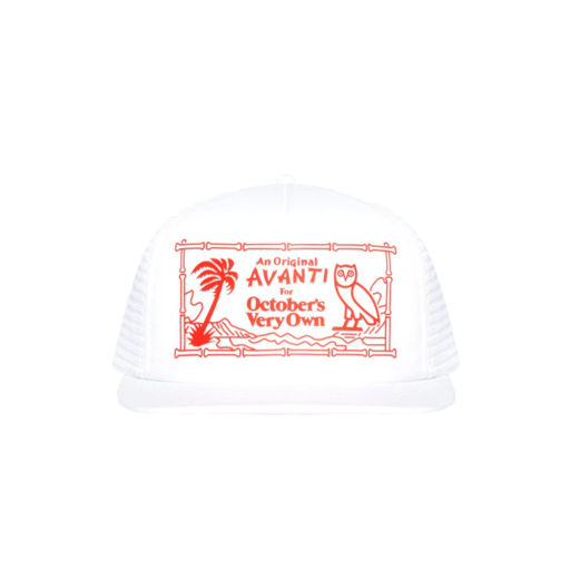 Ovo x Avanti Trucker Hat White (FW21)