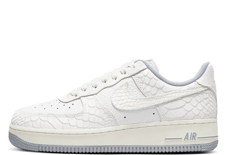 Nike WMNS Air Force 1 Low White 'Python' (2022) White/Grey sneaker – authenticated on KLEKT