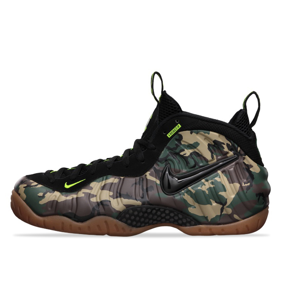 Nike Air Foamposite One Pro Premium 'Green Camo' (2013) sneaker – authenticated on KLEKT