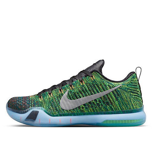 Nike Kobe 10 Elite Low HTM Racecar ( Multicolor Green)