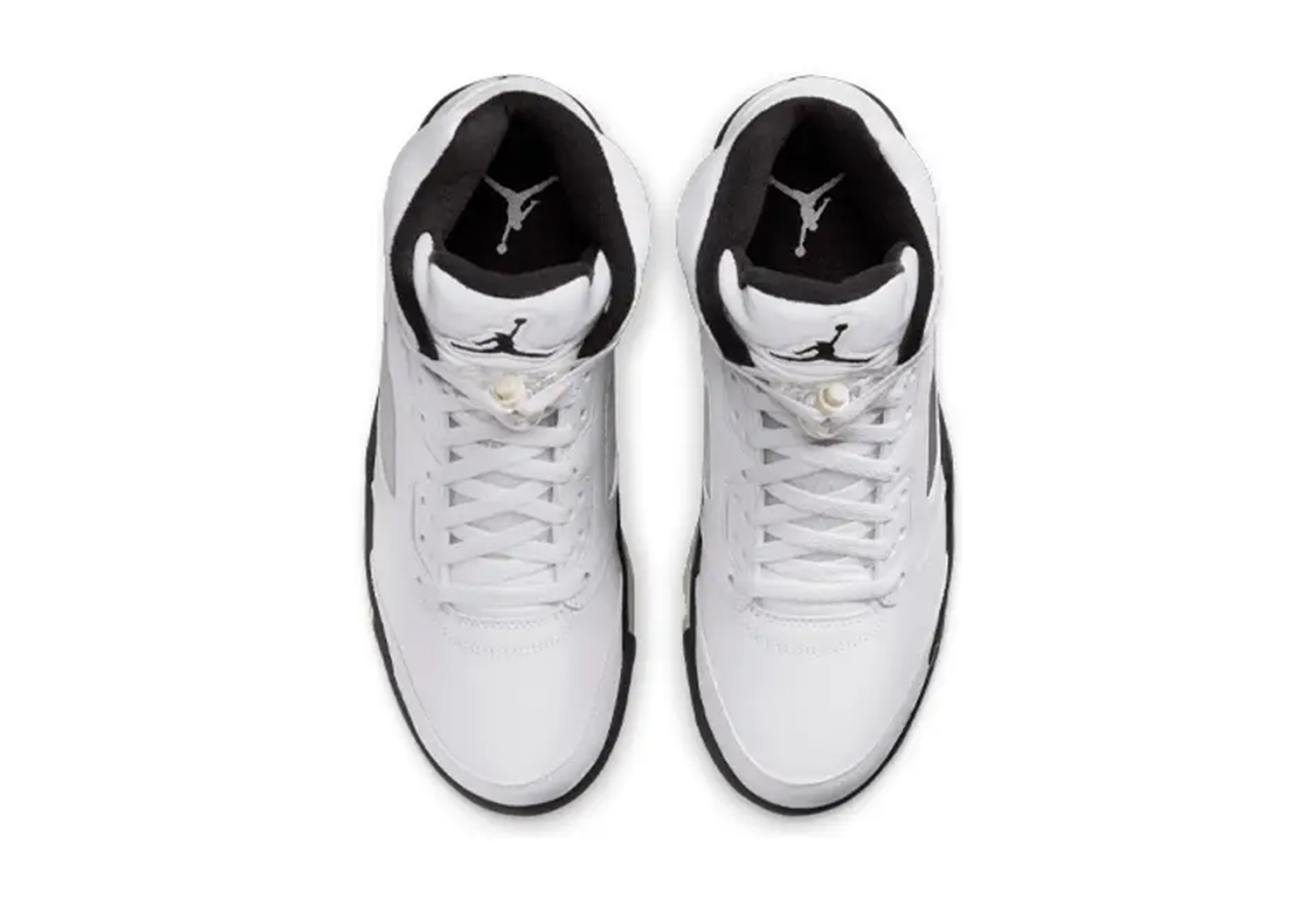 Air Jordan 5 'Reverse Metallic' (2024) White/Black/Sail/Metallic Silver sneaker – authenticated on KLEKT