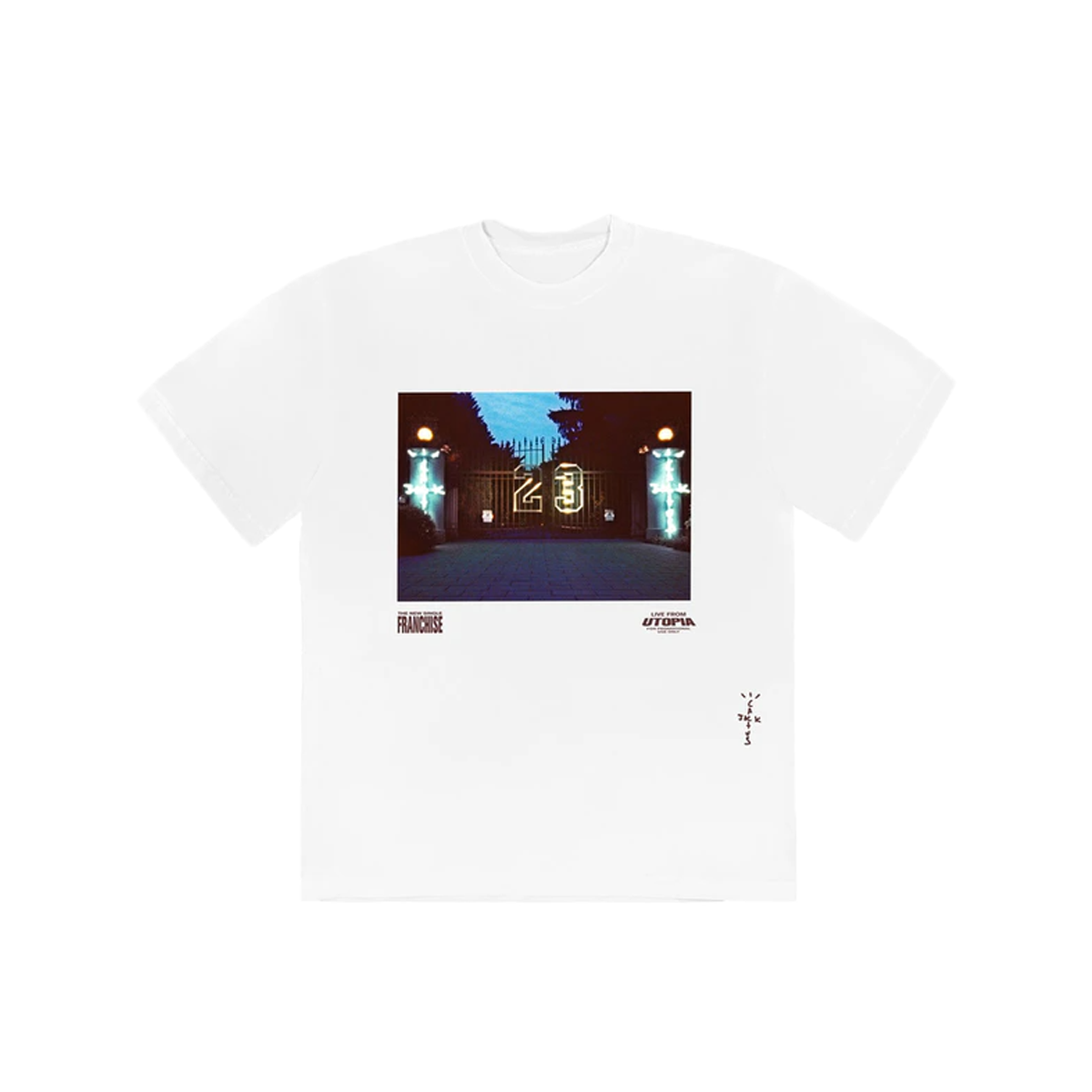 Travis Scott Gates T-Shirt White (FW20) photo 1