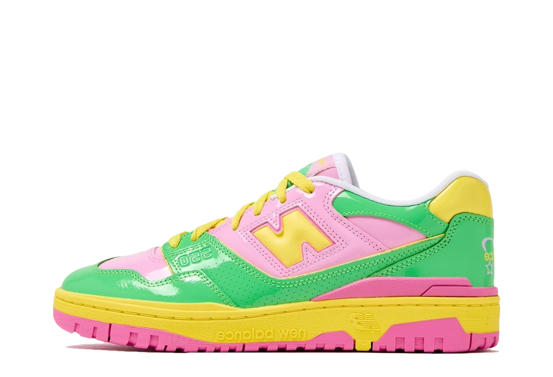 New Balance 550 Y2K 'Pink Green Yellow' - Patent Leather Pack (2024) Pink/Green/Yellow sneaker – authenticated on KLEKT