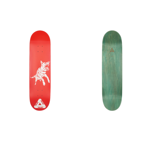 Palace Dog 8.375 Skateboard Deck Red (SS19)