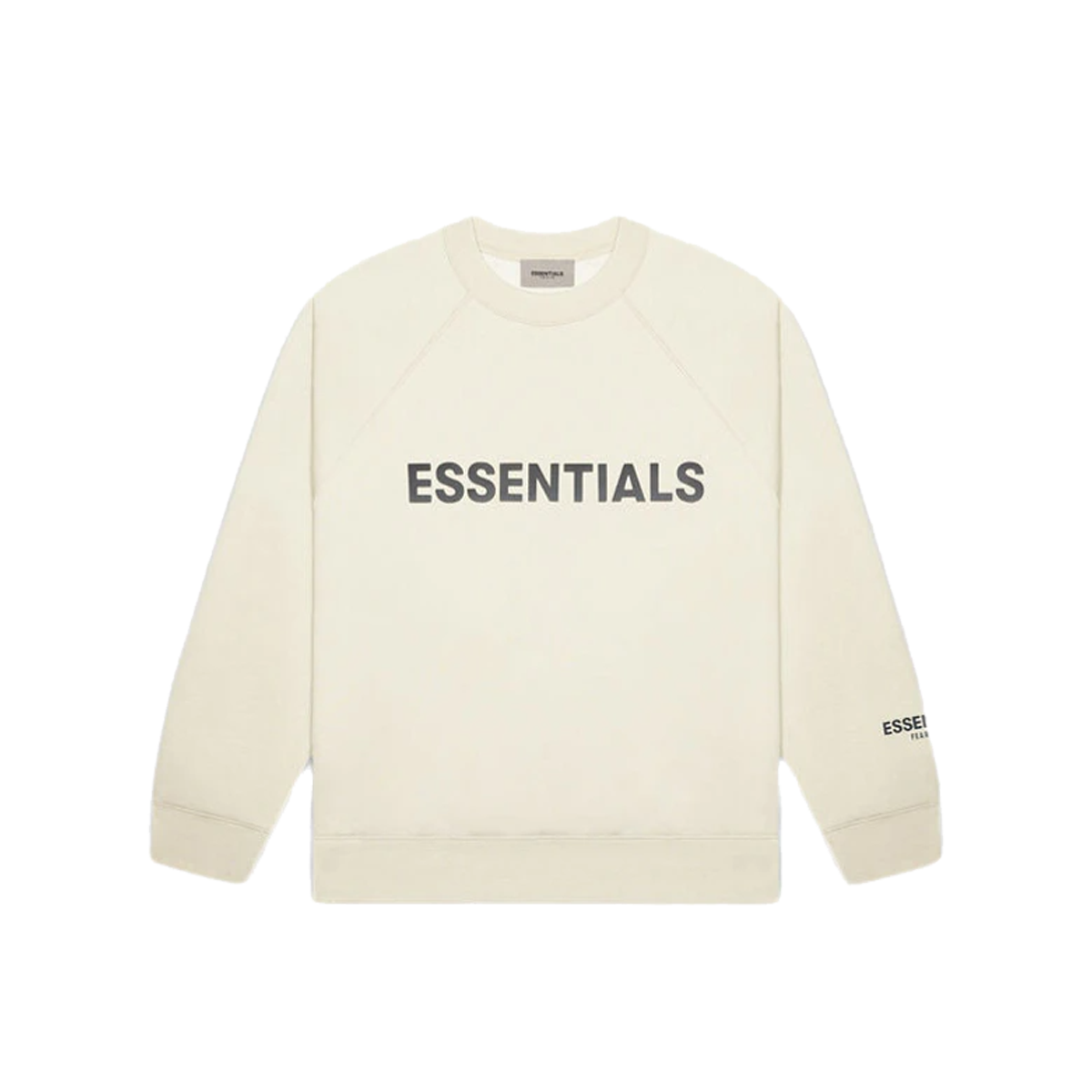 Fear Of God ESSENTIALS 3D Silicon Applique Crewneck Buttercream (SS20) sneaker – authenticated on KLEKT