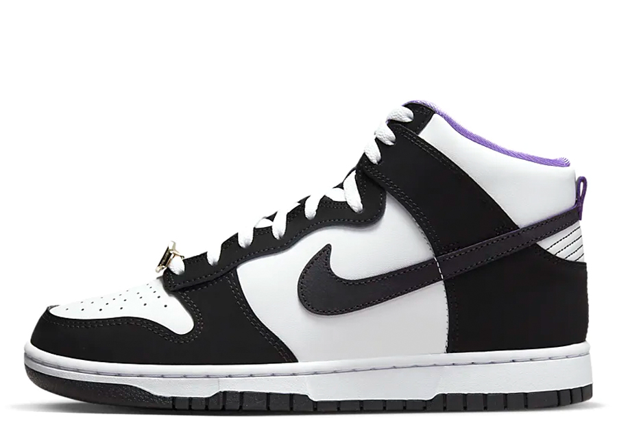 Nike Dunk High 'World Champ' (2022) Black/White/Action Grape/Black sneaker – authenticated on KLEKT