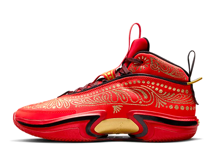 Air Jordan 36 Luka Doncic El Matador (2022) Chile Red/University Red/Black/Metallic Gold sneaker – authenticated on KLEKT