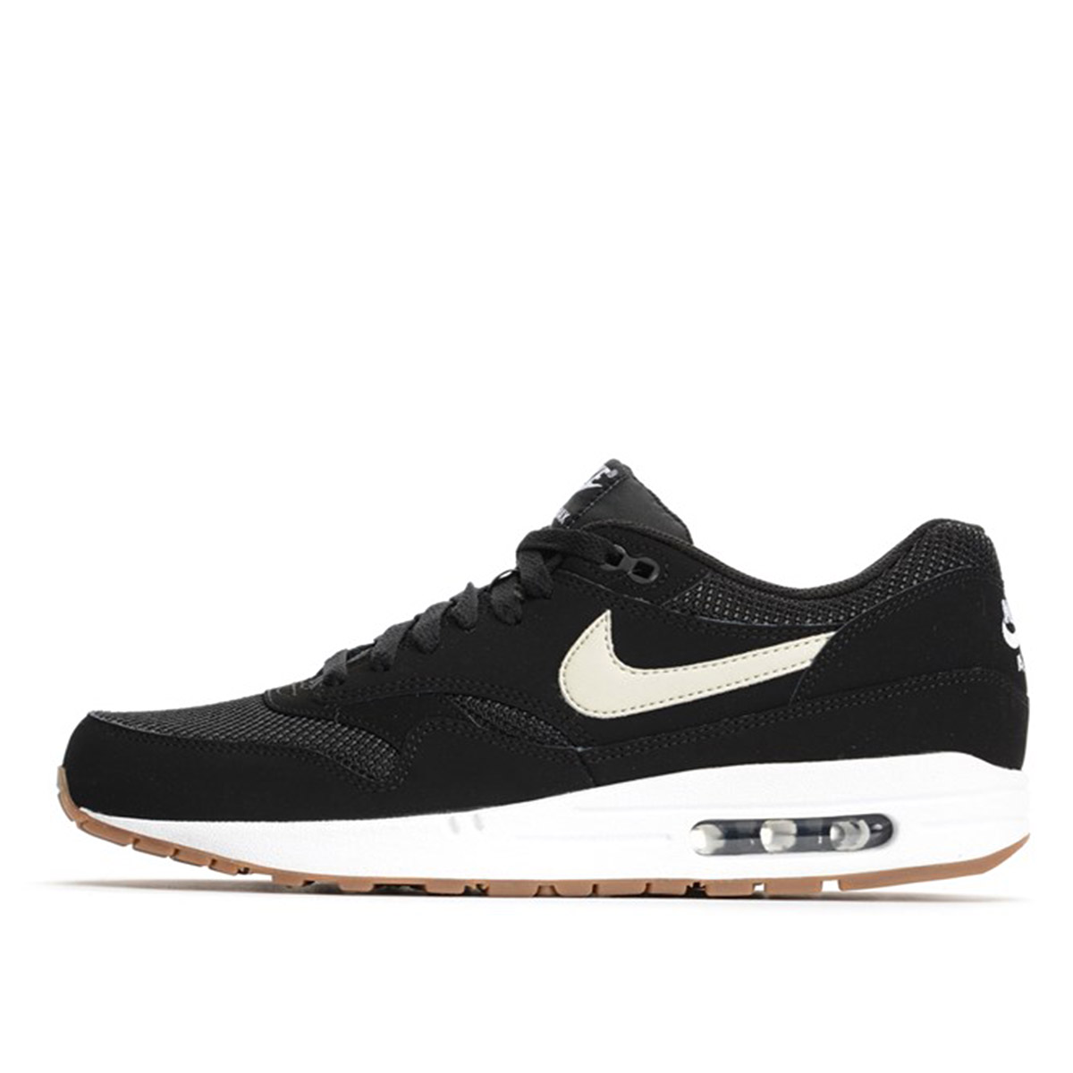Nike Air Max 1 Black Light Bone sneaker – authenticated on KLEKT