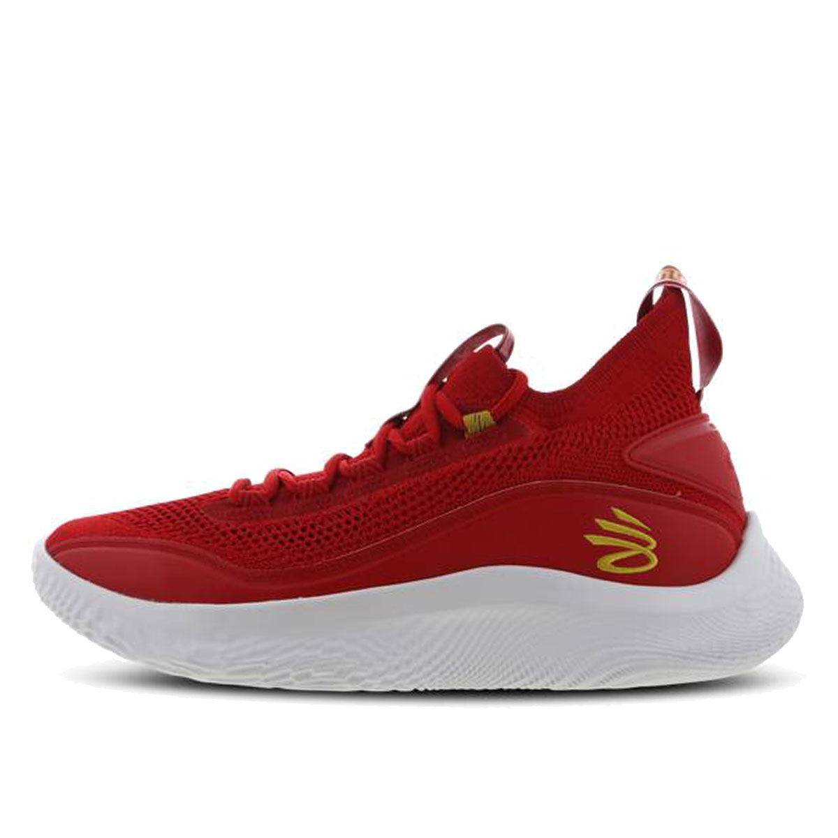 Under Armour Curry 8 Red White Red/White sneaker – authenticated on KLEKT