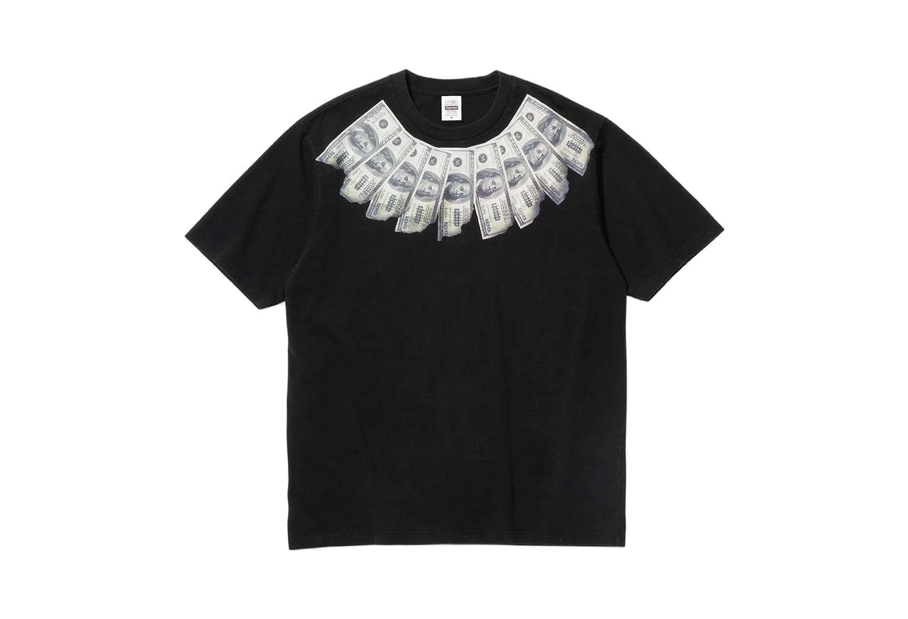 Supreme x MM6 Maison Margiela Money S/S Top 'Black' (SS26