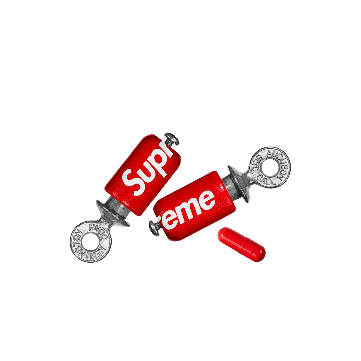 Supreme Audubon Bird Call (SS20) RED/SILVER sneaker – authenticated on KLEKT