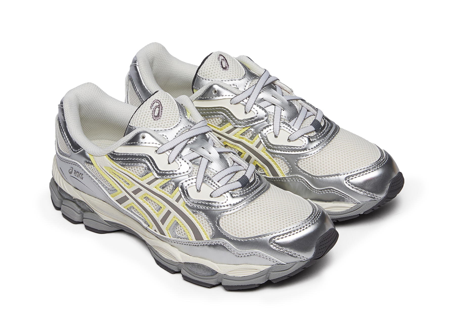Asics x Emmi Gel-NYC 'Silver Huddle Yellow' (2024) White/Huddle Yellow sneaker – authenticated on KLEKT