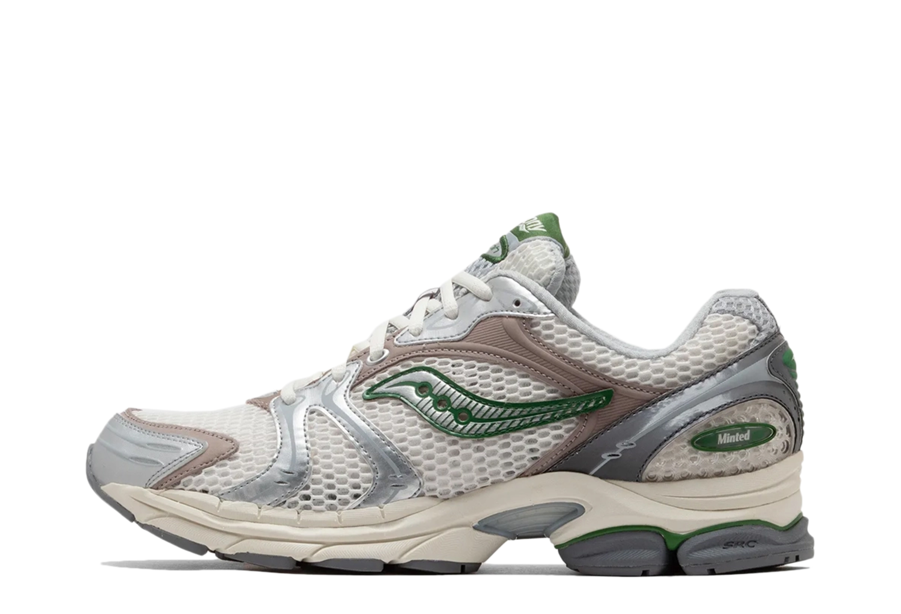 Saucony x Minted NY ProGrid Triumph 4 'Cream Green' (2024) Cream/Green/Silver sneaker – authenticated on KLEKT