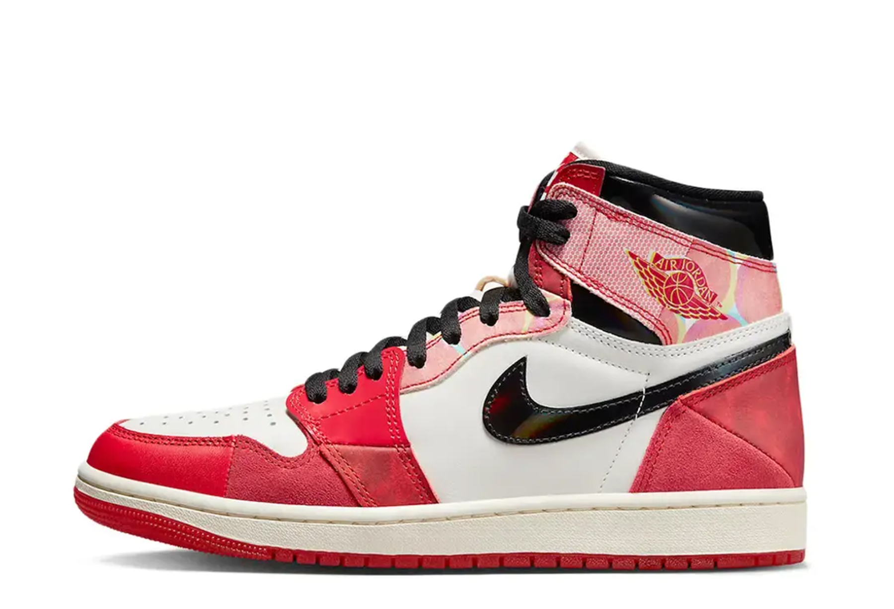 Air Jordan 1 'Spider-Man: Across The Spider-Verse' (2023) University Red/Black-White sneaker – authenticated on KLEKT