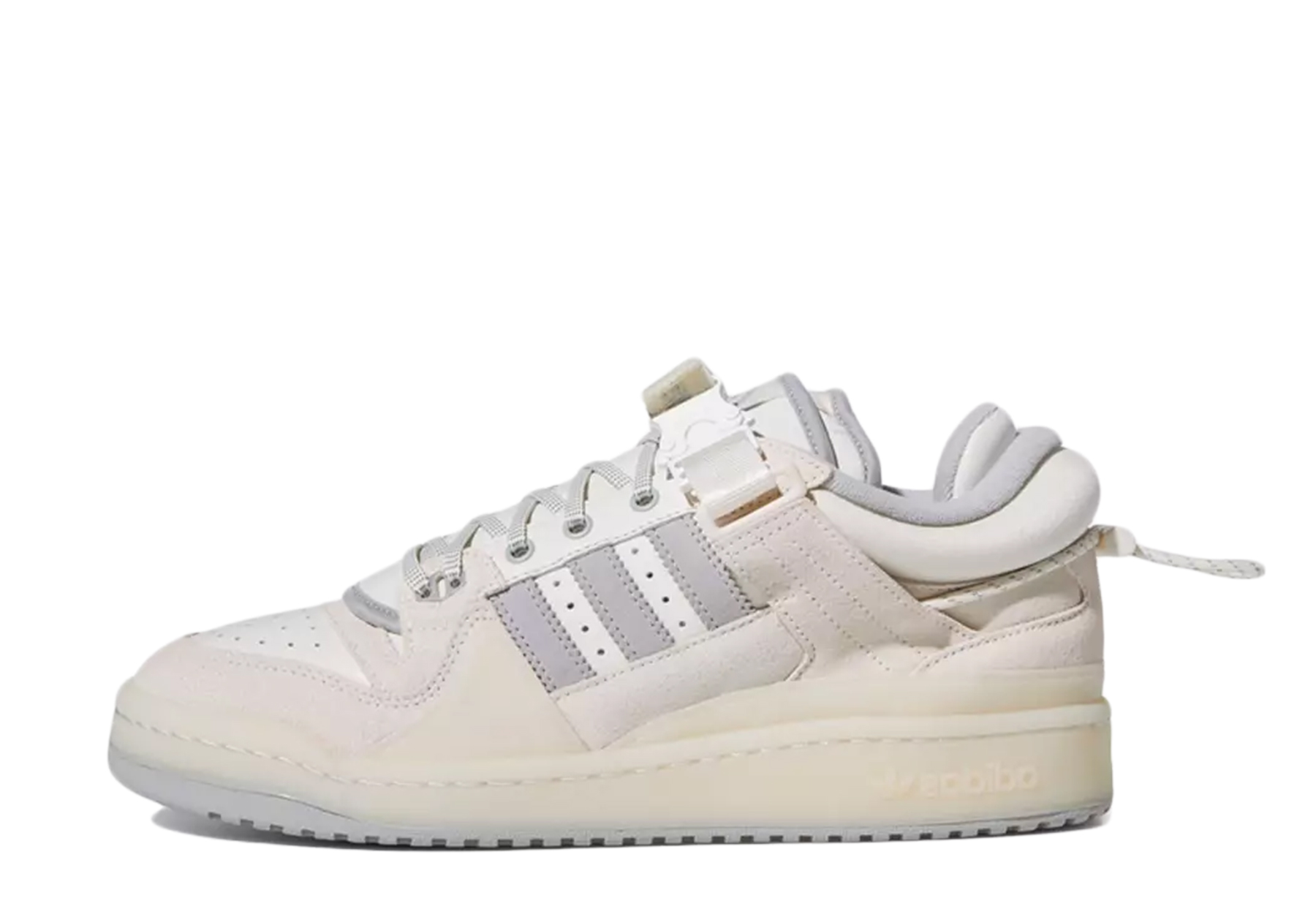 Adidas x Bad Bunny Forum Buckle Low 'White' (2022) WHITE sneaker – authenticated on KLEKT