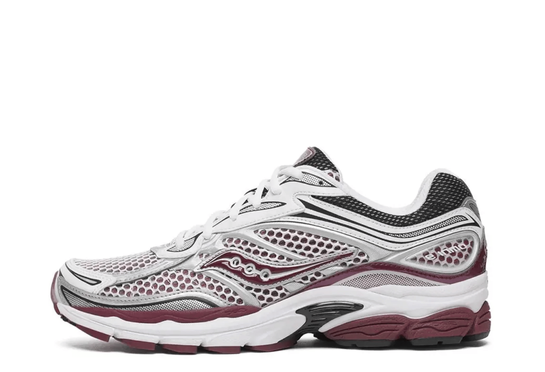Saucony ProGrid Omni 9 'White Maroon' (2026) WHITE MAROON sneaker – authenticated on KLEKT