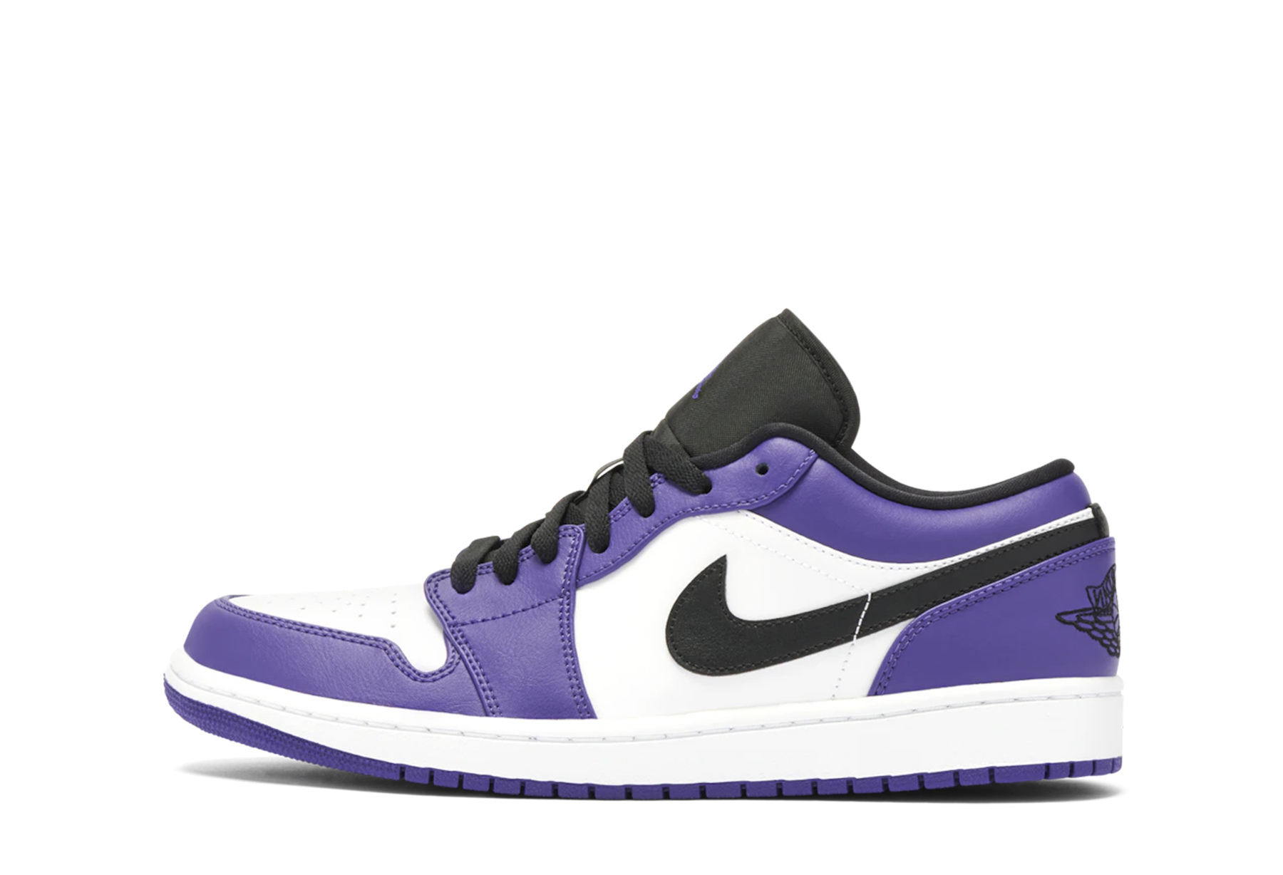 Air Jordan 1 Low Court 'Purple White' (2020) sneaker – authenticated on KLEKT