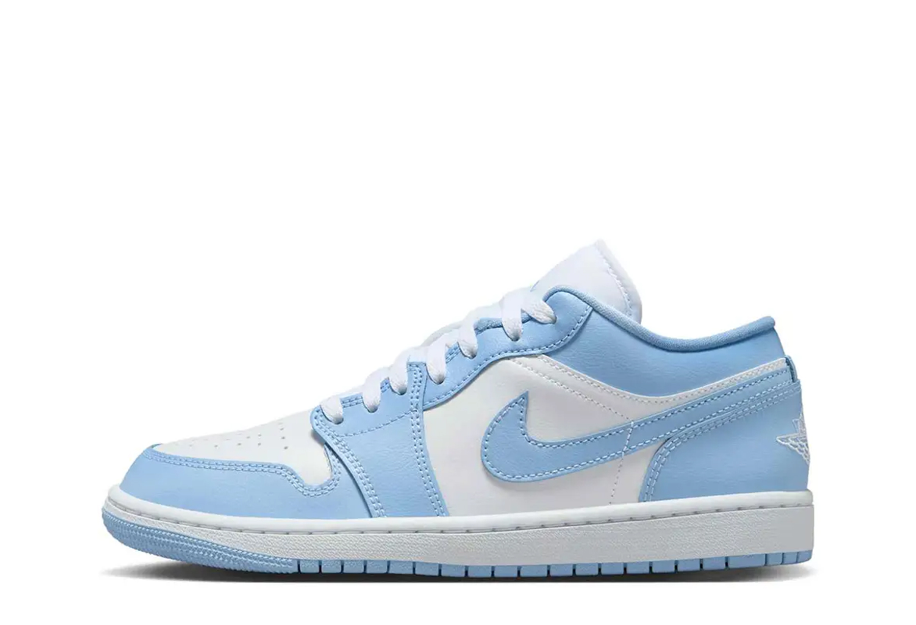 Air Jordan 1 Low WMNS 'White Aluminium' (2025) BLUE sneaker – authenticated on KLEKT