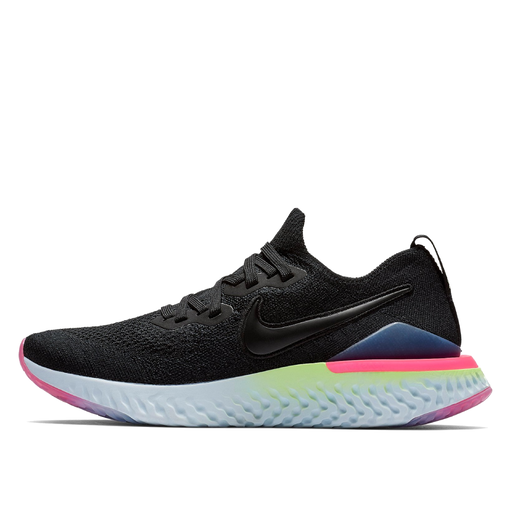 Nike Epic React Flyknit 2 WMNS 'Black Sapphire Hyper Pink' (2019)