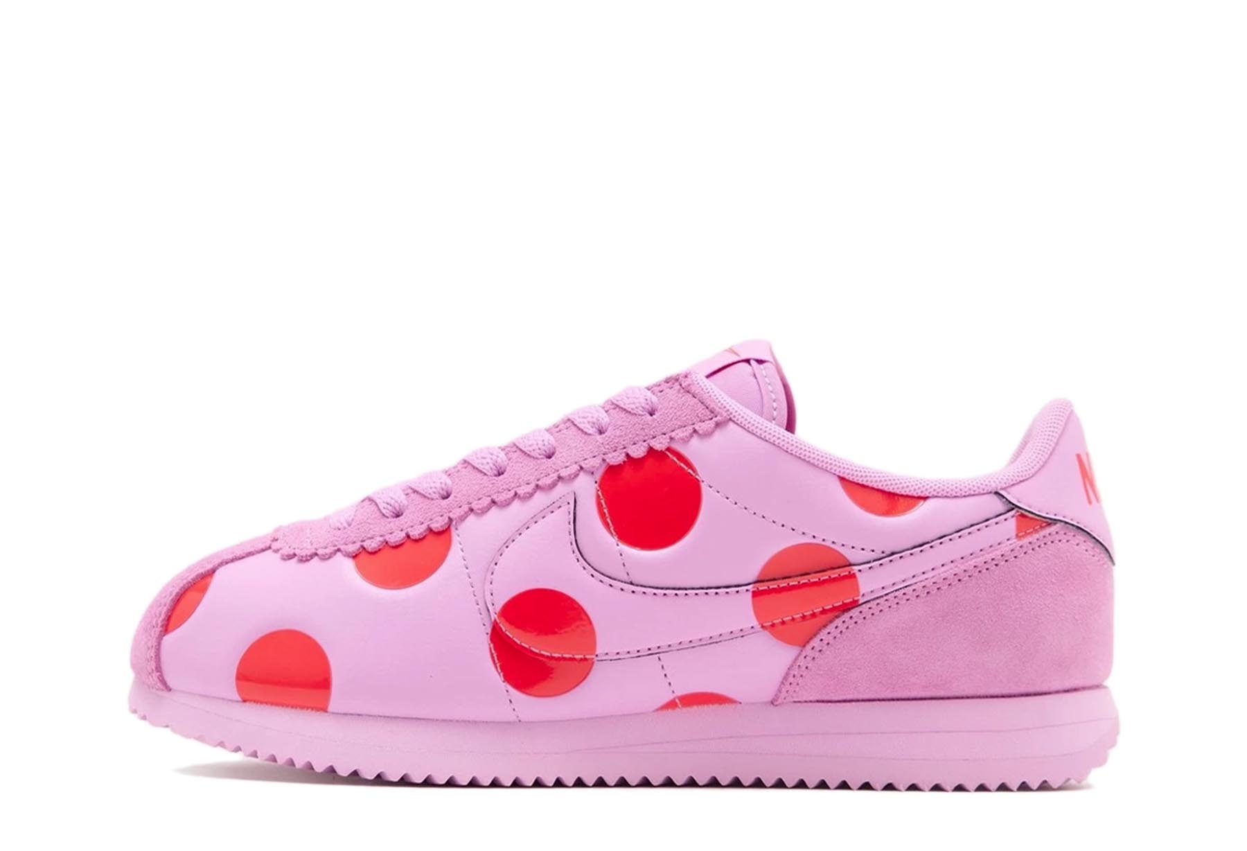 Nike Cortez WMNS 'Light Magenta Polka Dots' (2026) Light Magenta/Light Magenta/Light Crimson sneaker – authenticated on KLEKT