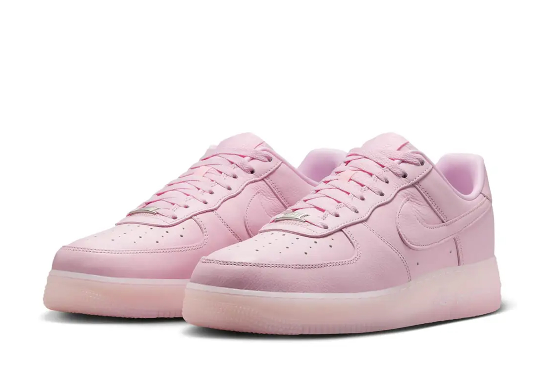 Nike x NOCTA Air Force 1 'Pink Foam' - Certified Lover Boy Pack (2024) Pink Foam/Cobalt TintMetallic Silver sneaker – authenticated on KLEKT