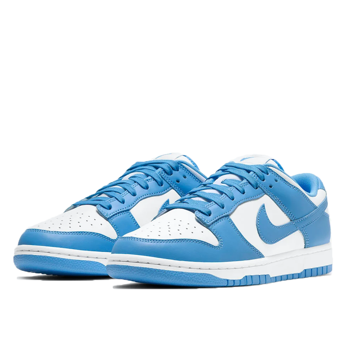 Nike Dunk Low 'University Blue' (2021) WHITE/UNIVERSITY BLUE/WHITE sneaker – authenticated on KLEKT