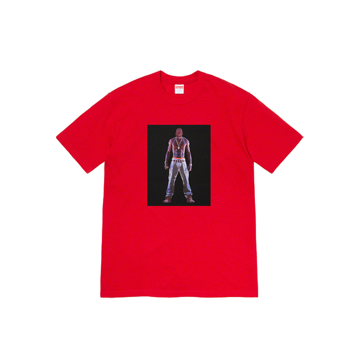 Supreme Tupac Hologram Tee Red (SS20) sneaker – authenticated on KLEKT