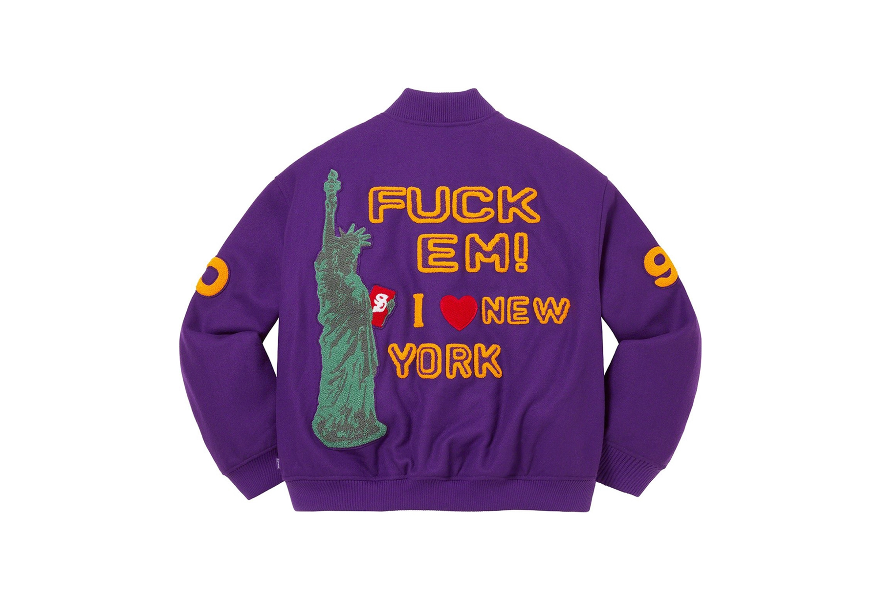 Supreme Tourist Varsity Jacket Purple (SS23) PURPLE sneaker – authenticated on KLEKT