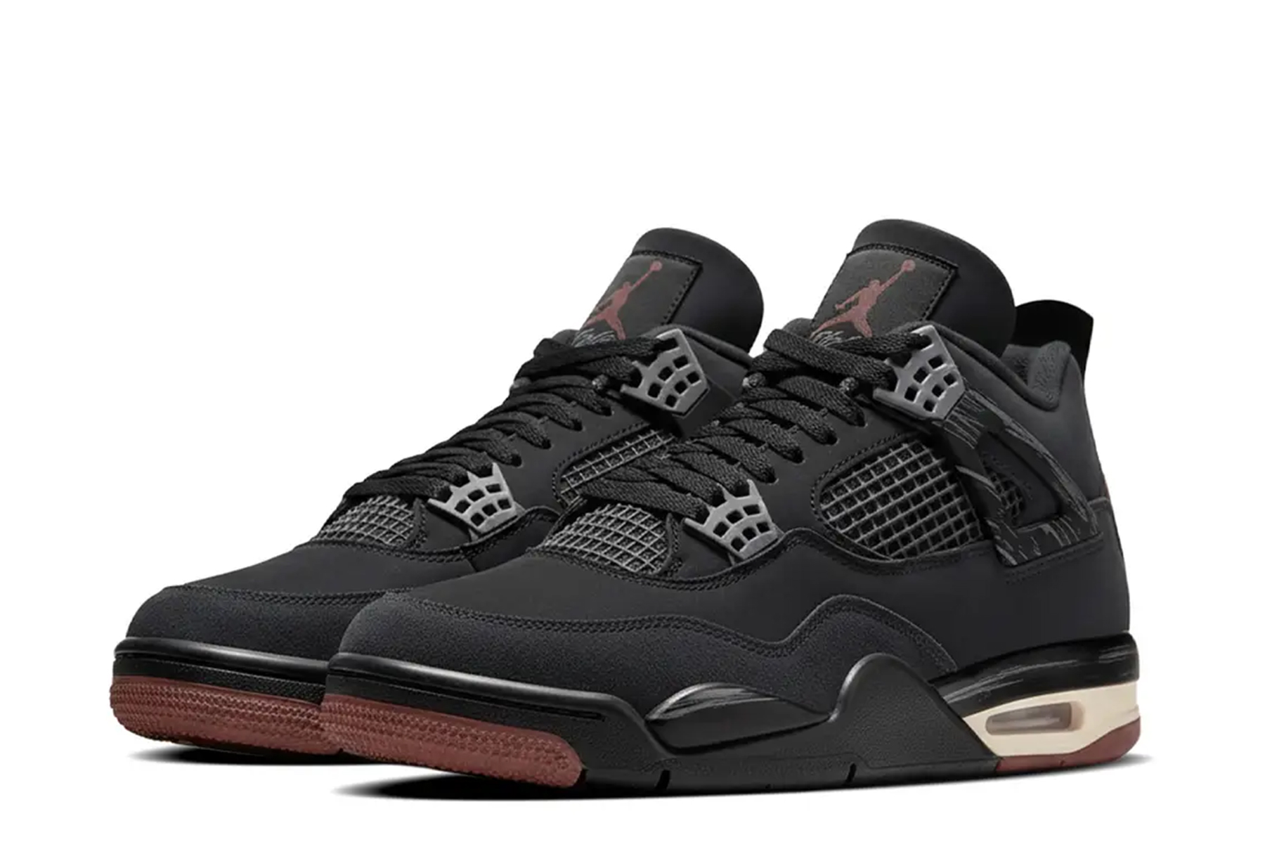 Air Jordan 4 'London Black' (2026) BLACK sneaker – authenticated on KLEKT