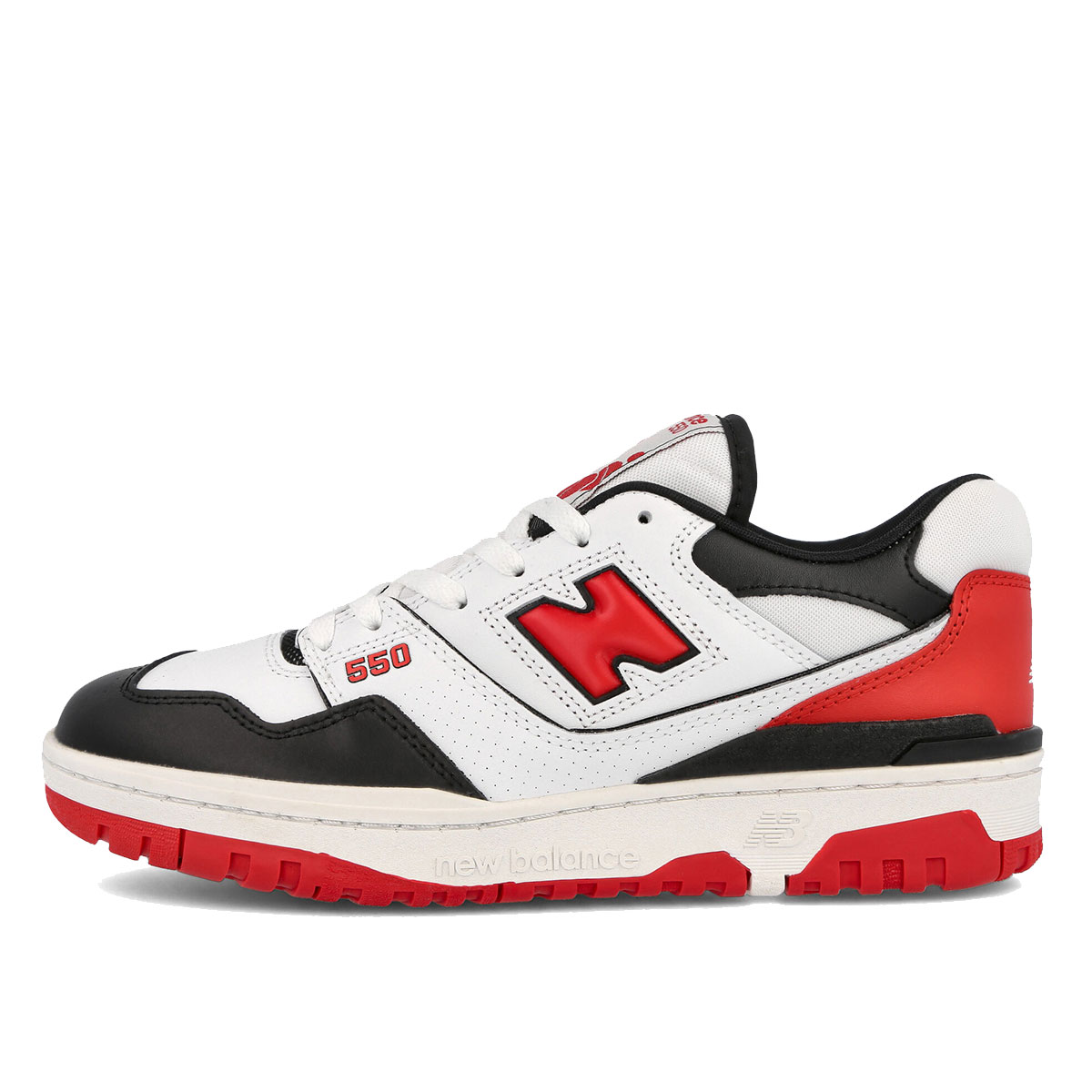 New Balance 550 White Red Black (2021) WHITE/TEAM RED sneaker – authenticated on KLEKT