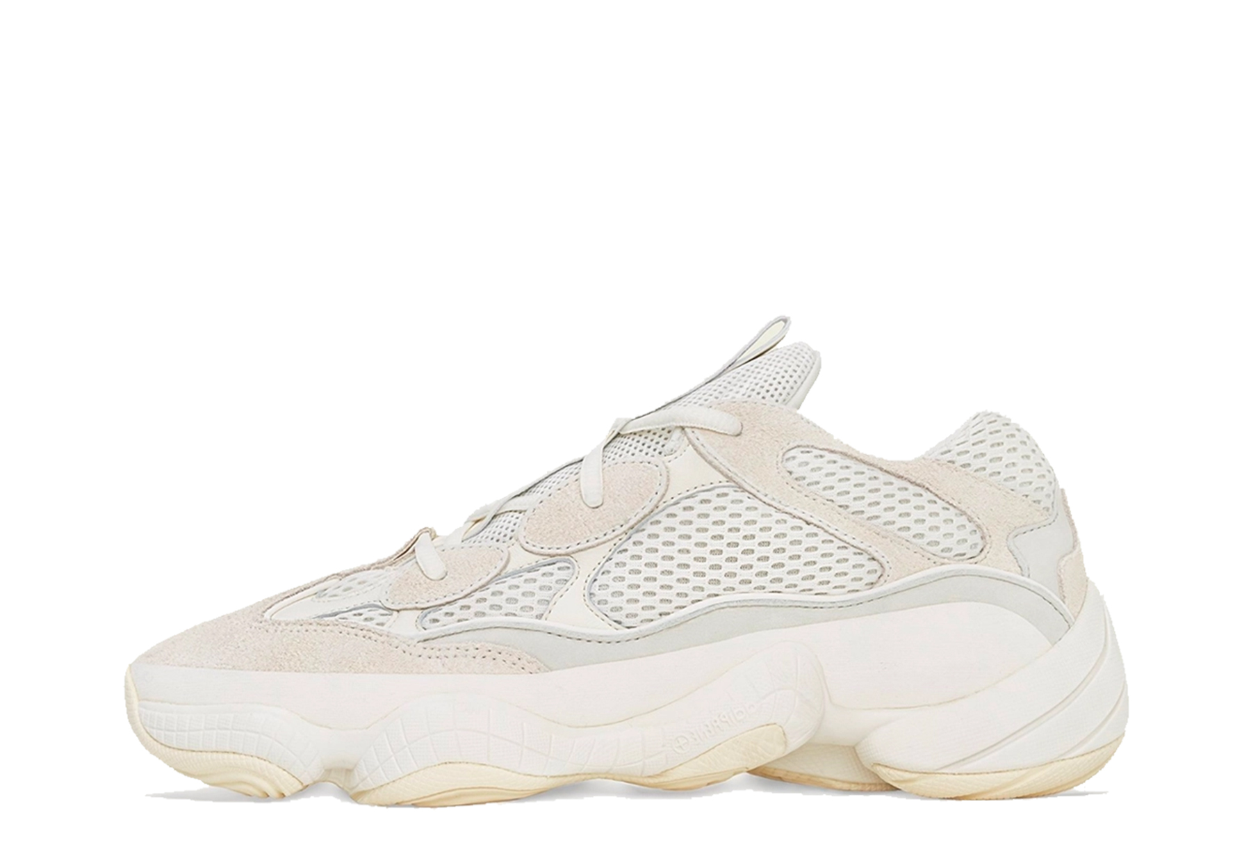 Yeezy 500 'Bone White' Bone White/Bone White/Bone White sneaker – authenticated on KLEKT