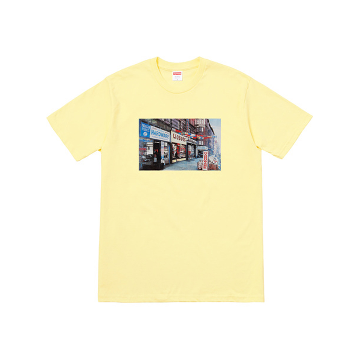 Supreme Hardware T-Shirt Pale Yellow (SS18) sneaker – authenticated on KLEKT