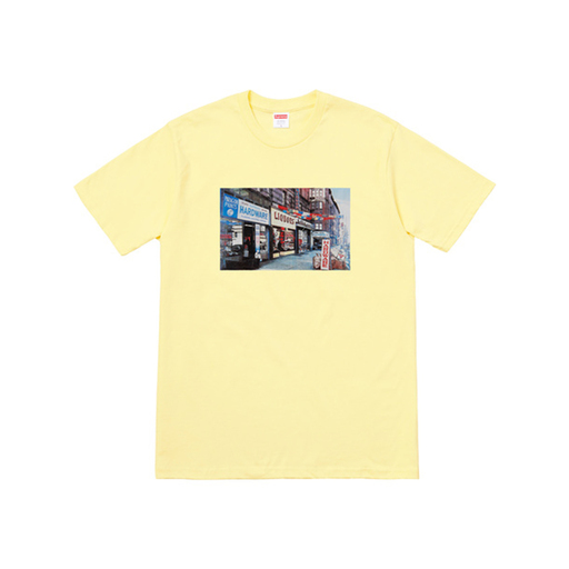 Supreme Hardware T-Shirt Pale Yellow (SS18)