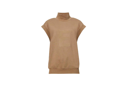 Fear Of God ESSENTIALS High Neck Cotton Top Wood (2023)