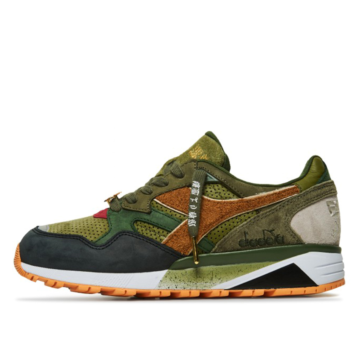 Diadora x 24 Kilates x Mighty Crown x Mita Sneakers N9002 'Respect Over Hate' sneaker – authenticated on KLEKT