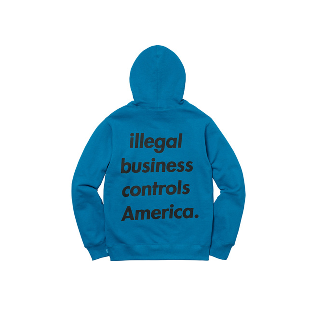 Supreme Illegal Business Hooded Sweatshirt Dark Aqua (SS18) sneaker – authenticated on KLEKT