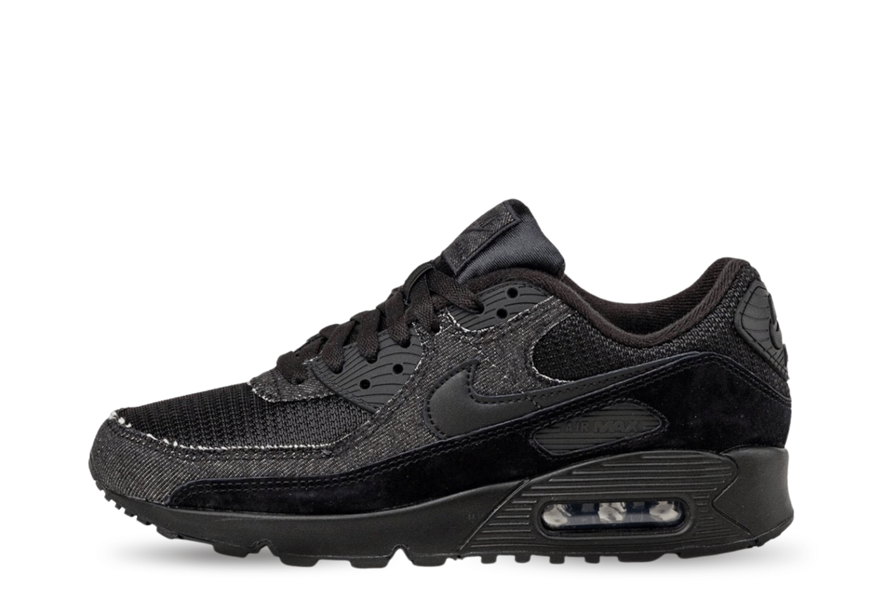 Nike Air Max 90 'Black Denim' (2026) BLACK/INFRARED 23-COOL GREY sneaker – authenticated on KLEKT