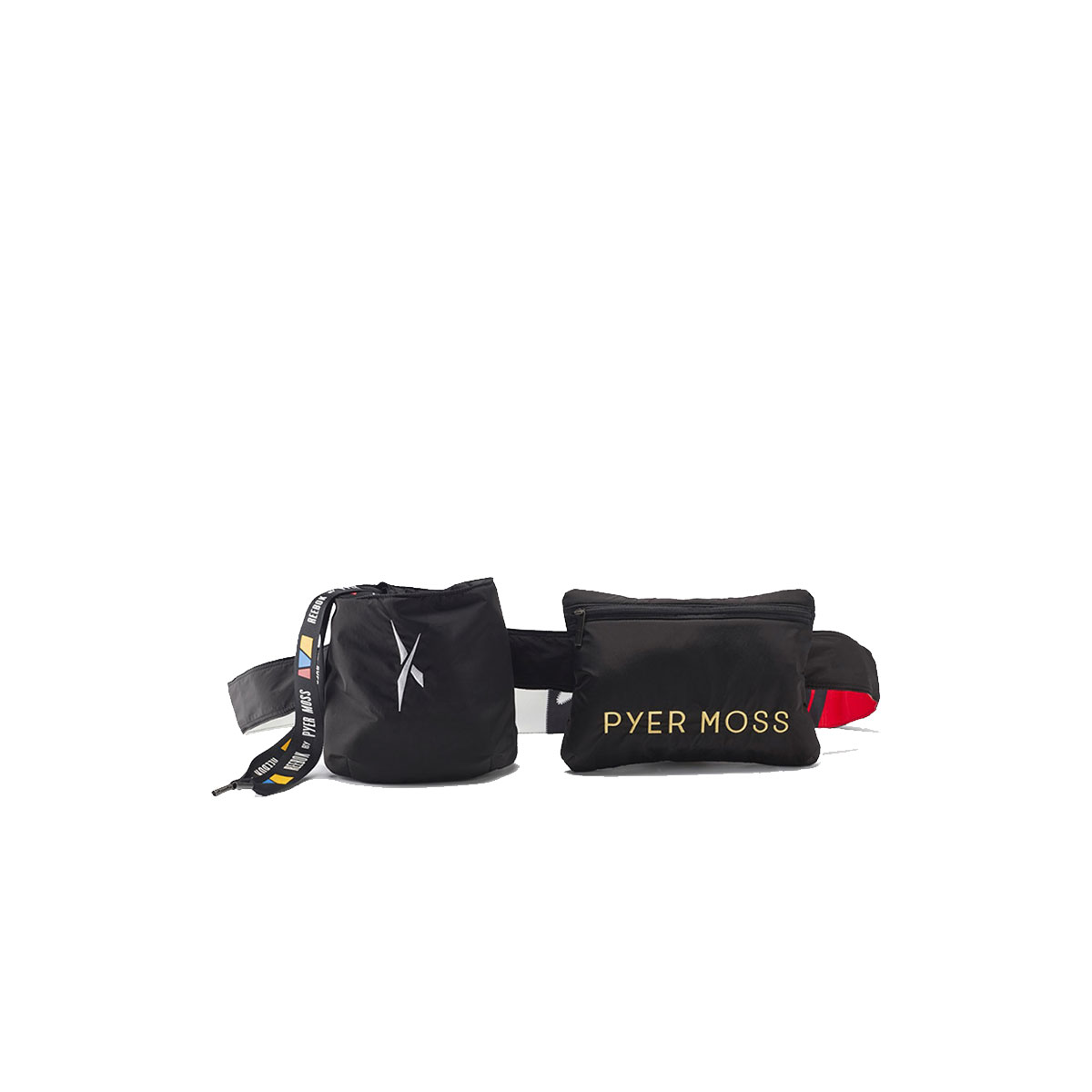 Reebok x Pyer Moss Waistbag Black White Red (2020) sneaker – authenticated on KLEKT
